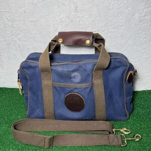 Duluth Pack Bag Navy Canvas Safari Travel Duffel Weekender Everyday bag